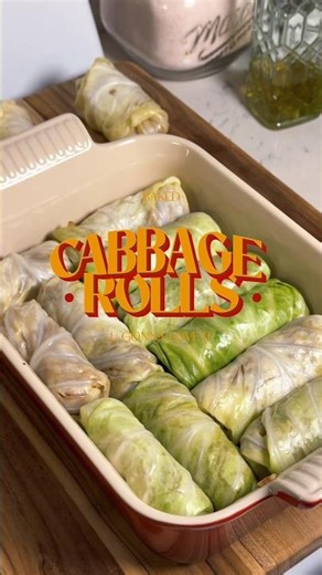 Baked Cabbage Rools🥬 #food #cooking #recipes