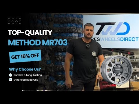 Method Race Wheels MR703 | 17x8.5 +35 Offset | Gloss Titanium