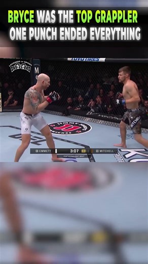 One Overhand. Total Shutdown! Josh Emmett vs Bryce Mitchell 💥🥊