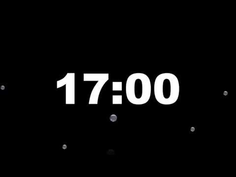 17 Minute Timer with Alarm | Full Screen Minimalist Countdown (HD) – ClockUnit