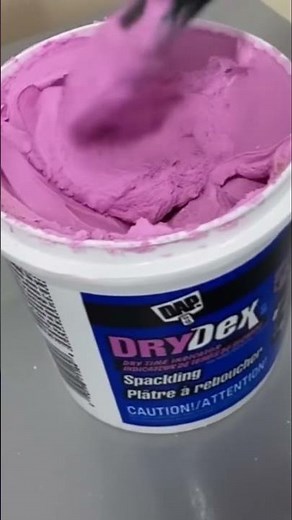 One Step Wall Fix Using DRY DEX SPACKLE