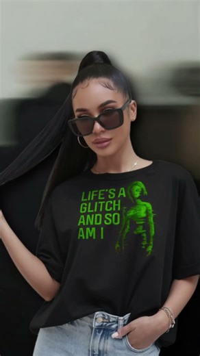 Dark Humor Meme Shirt 👽 | Futuristic Sci-Fi Design