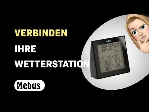How to connect your Mebus 40220 weather station and sensor