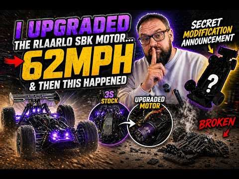 Upgraded The Rlaarlo SBK Motor... 62mph & Then This Happened