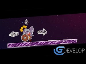 GDEVELOP - Movimento de plataforma [tutorial]