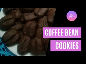 Coffee Bean cookies without cocoa powder / egg less Cookies / coffee Beans Petifor #Big Tasty
