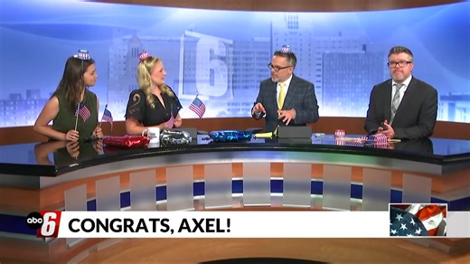 ABC 6 News morning anchor Axel Gumbel is now an American citizen! Our morning team prepared a special surprise to celebrate him passing his citizenship test! | ABC 6 News - KAAL TV