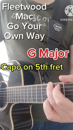 Fleetwood Mac Go your own way #guitar #guitarcraft #acousticguitar #backingtrack