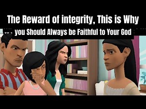 The Reward of integrity, This is Why you Should Always be Faithful to Your God (Christian Animation)