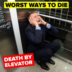 1.8M views · 13K reactions | Elevators aren't as safe as you might assume. Check out some of the absolute worst elevator accidents of all time! You may want to take the stairs after watching today's crazy new "Worst ways to die" video! | The Infographics Show | Facebook