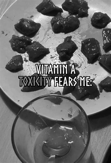 ⬇️GOT YOU! READ: Vitamin A “toxicity” from liver? If you want to follow your blind and false scientific beliefs with vitamins etc, then go on. It’s all a scam to make you feel afraid. People eat tons of liver and nothing happens to them. These studies are based on synthetic fake vitamins and liver that was overloaded with cadmium and other heavy metals. It wasn’t vitamin A toxicity, it was Cadmium Poisoning. Read more about what you learn in schools and you will find out that it’s all BS #liver 