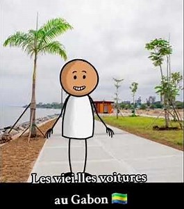 Les vieilles voitures au Gabon