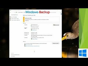Windows 10 and 8.1 backup