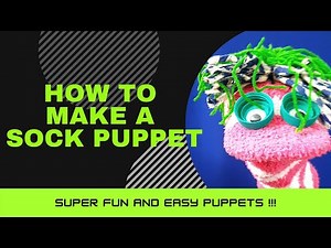 No Sew Sock Puppets | DIY craft