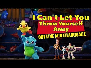 Toy Story 4 - I Can't Let You Throw Yourself Away | MULTILANGUAGE