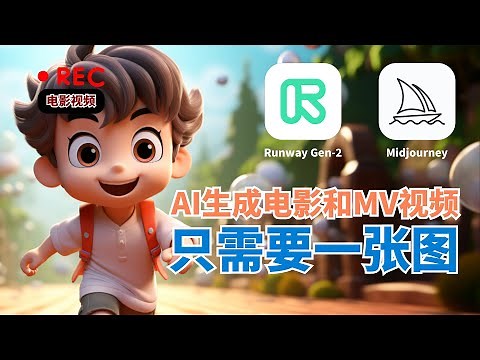 只用一张图，用AI生成炫酷电影和MV视频，详细使用教程来啦！Use AI To Turn Images Into Super cool Videos, free tutorial