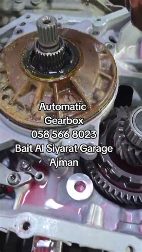 4 Speed Micra Transmission Rebuild Shop #transmission #automobile #DIY #uae #cvt
