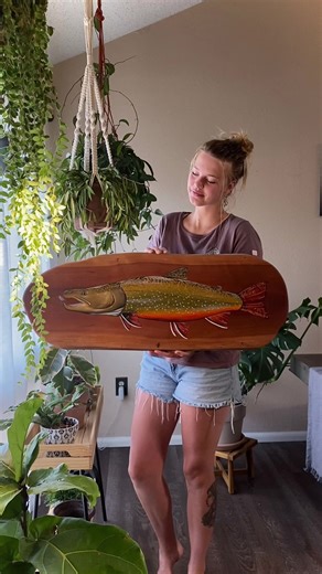 Custom Brook Trout Painting | Unique Artist Creation