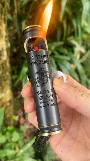 Custom Military Service Trench Lighter for a Sergeant First Class