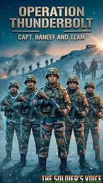 पूरे 43 दिनों तक बर्फ की चादर ओढ़े लेटे रहे | CAPT. HANEEF | OPERATION THUNDERBOLT 🇮🇳