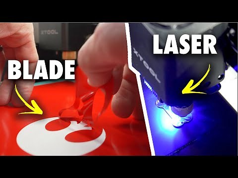 The First Laser AND Blade Cutter! xTool M1 Laser & Blade Cutter Review