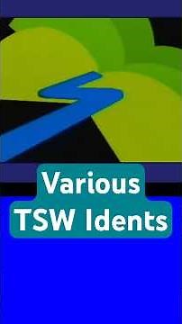 Various TSW Idents #tsw #itv #itv1