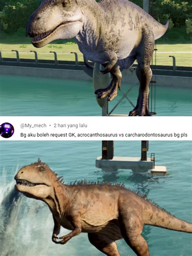 Carcharodontosaurus vs Acrocanthosaurus: Dinosaur Duel