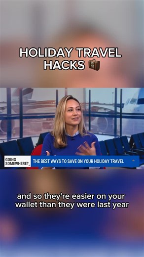 Kate Snow on Instagram: "The holidays are fast approaching and if you’re still looking for where to go for the holidays this year international might be your best bet. The stats show that the prices for domestic flights are up 7% this year for Thanksgiving and Winter holiday travel. Here to share some tips for getting the best deals on your holiday trips is travel expert @katy_nast"
