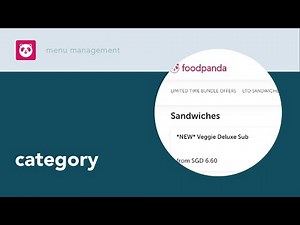 Menu Management | Adding/Editing Category