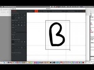 Tracing photos of letters in birdfont