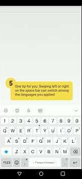 How to set and switch languages on Facemoji Keyboard