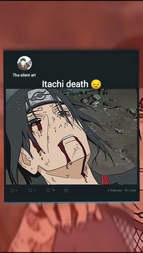 itachi death 😔