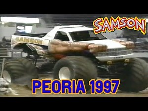 Samson Monster Truck RACING Highlights - Peoria 1997