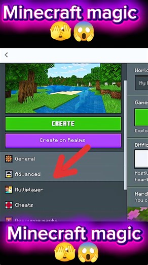 Minecraft crazy seeds 😦#minecraft #trending #viral #shorts