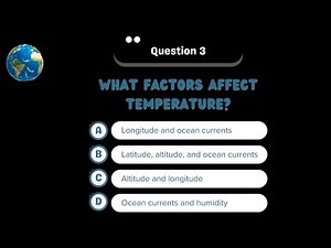 10 Basic Weather Questions & Answers