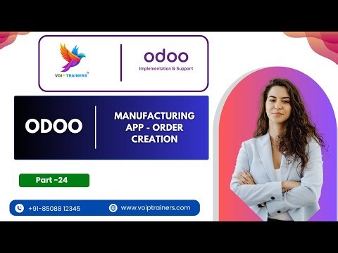 Odoo Manufacturing Orders (MO) – Create & Track Production | Part 5