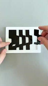 how to put five pieces into a frame?#Puzzles #IQ #iqtest