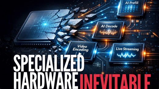 The Era of Specialized Hardware: AI Inference and Video Encoding Shifts