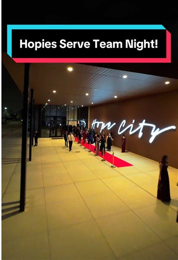 Celebrating Hope City Serve Team Night