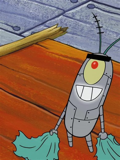 To steal the secret formula, Plankton climbed up the straw and into the customer’s stomach#spongebob #usa #fyp #spongebobsquarepants #plankton