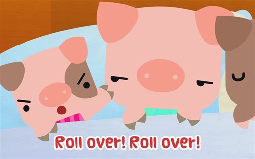 Ten Pigs in the Bed - THE KIBOOMERS Kids Songs - Simple Subtraction