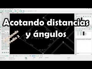 [LibreCAD] Dimensioning distances and angles