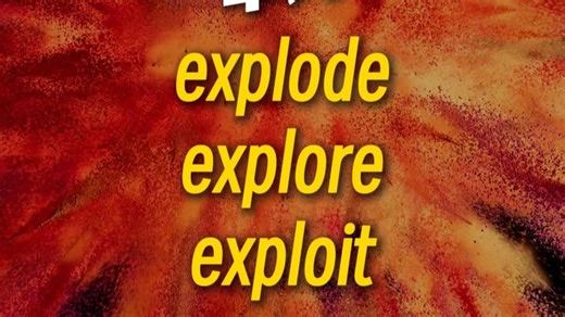 易混淆单词explode/explore/exploit