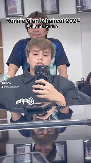 Ronnie Alonte new haircut 2024 only masterjun Parcero Salon by: masterjun Taguig branch Parcero Salon By: MasterJun QC branch Ronnie Alonte #masterjun #tiktok #hairstylist #trending #parcerosalontaguigbranch #parcerosalonbymasterjun #haircut #salonph #downperm #menshaircut #hairstyles #ronniealonte #butchcuttexured #butchcut | Masterjun
