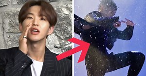 SEVENTEEN's Hoshi's Dancing For "HIT" Was So Powerful He Broke The Floor During Filming