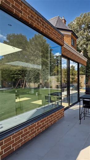 Most high-end residential projects stall because of glazing manufacturers who cannot deliver. This latest project update from Sussex features a bespoke frameless corner, Vision Line sliding doors, a Pivot Line entrance, and hidden sash windows. While the industry standard for bespoke glazing is a 12-16 week wait, we fabricate, supply, and install most systems within 4-6 weeks - giving you back two months of your construction schedule. Check out the links in our bio to contact us today #Architect