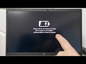 What exactly does this HP laptop battery message mean and what you can do about it?