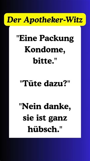 Der Apotheker #shorts #lustig #comedy #humor #lachen #apotheke