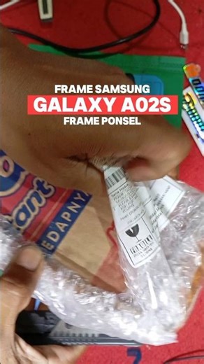 Unboxing frame Samsung Galaxy A02s
