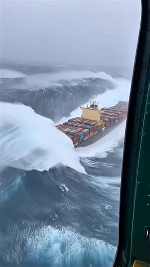 Ships in a Violent Storm 🌊🚢